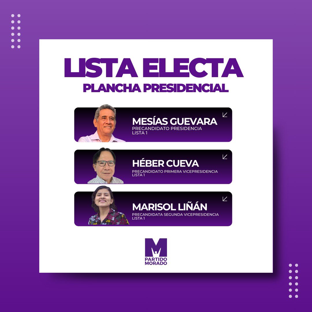 Partido Morado tweet media
