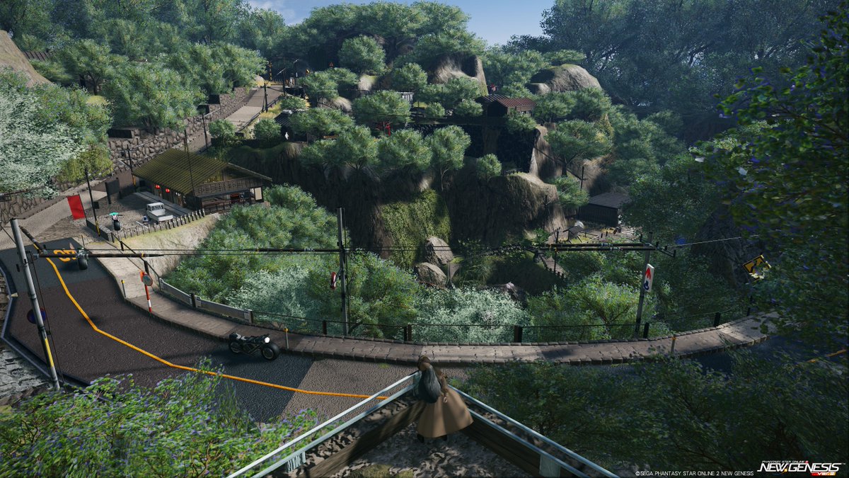 またたびの里に展望台を追加っ。バリアフリー設計です。

Ship5 「またたびの里」5808 9768 9708  
#PSO2NGS #クリエイティブスペース