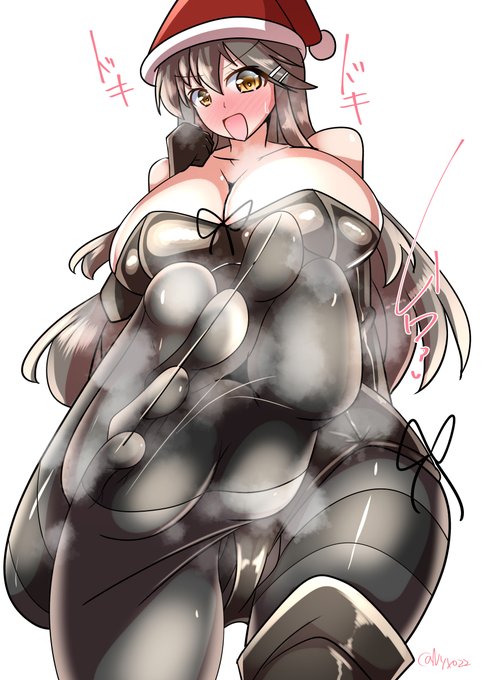 「ハイッ…!榛名は足の裏を嗅がれても大丈夫です…!///」  
ムレムレ黒タイツ榛名さん(ˇωˇ)   
進水日おめでとう!(連続2106日目  
#艦これ版真剣お絵描き60分一本勝負_20251214 
#艦これ版深夜の真剣お絵描き60分一本勝負 
#10000日チャレンジ #めび環んどろ 
#榛名進水日 