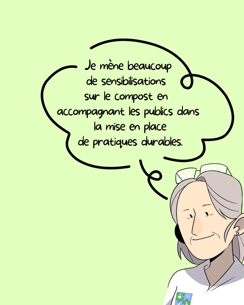 ChercheursEnH's tweet photo. Et voici notre responsable du pôle #Jardin : Marie-Christine. Passionnée et amoureuse de la #nature et de la #vie, elle fait de sa passion son travail et sa motivation est sans faille bravo à elle, son investissement et tout ce qu'elle donne autour d'elle. #compost #sol https://t.co/fgv753o0ZG