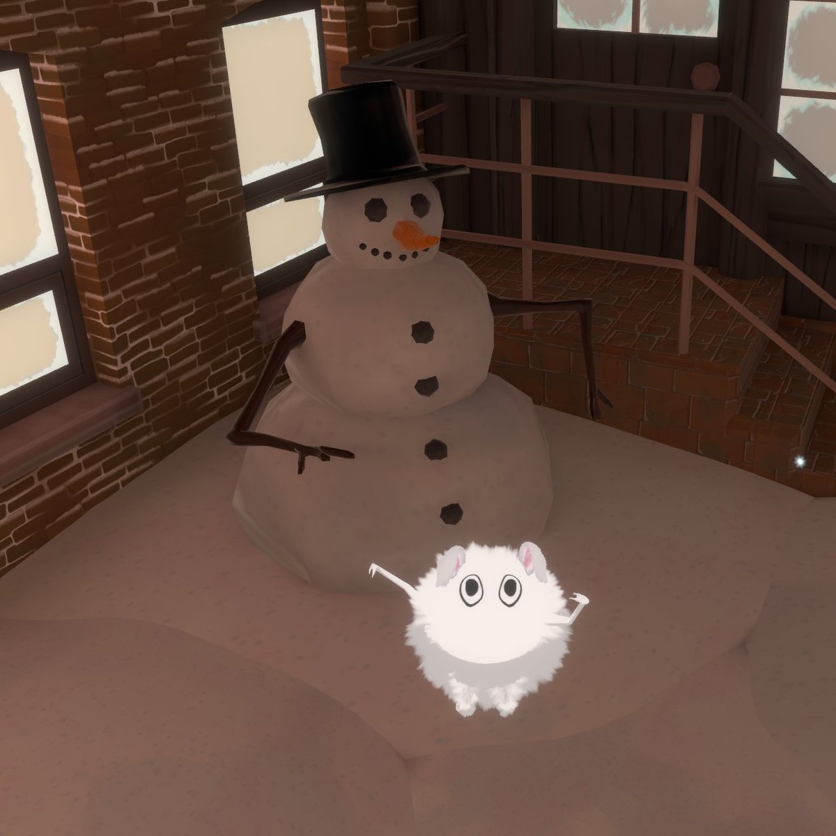 XmasワールドだとZAKOは雪の妖精みたい