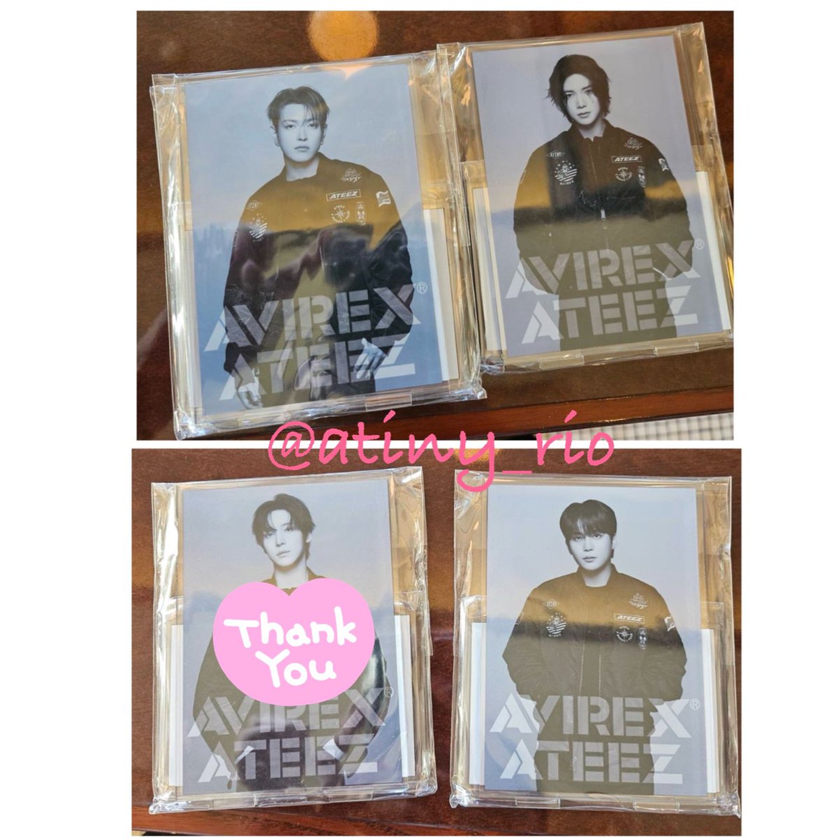 まだ探してます😭 #ATEEZ交換 ATEEZ AVIREX アクスタ アクリルスタンド