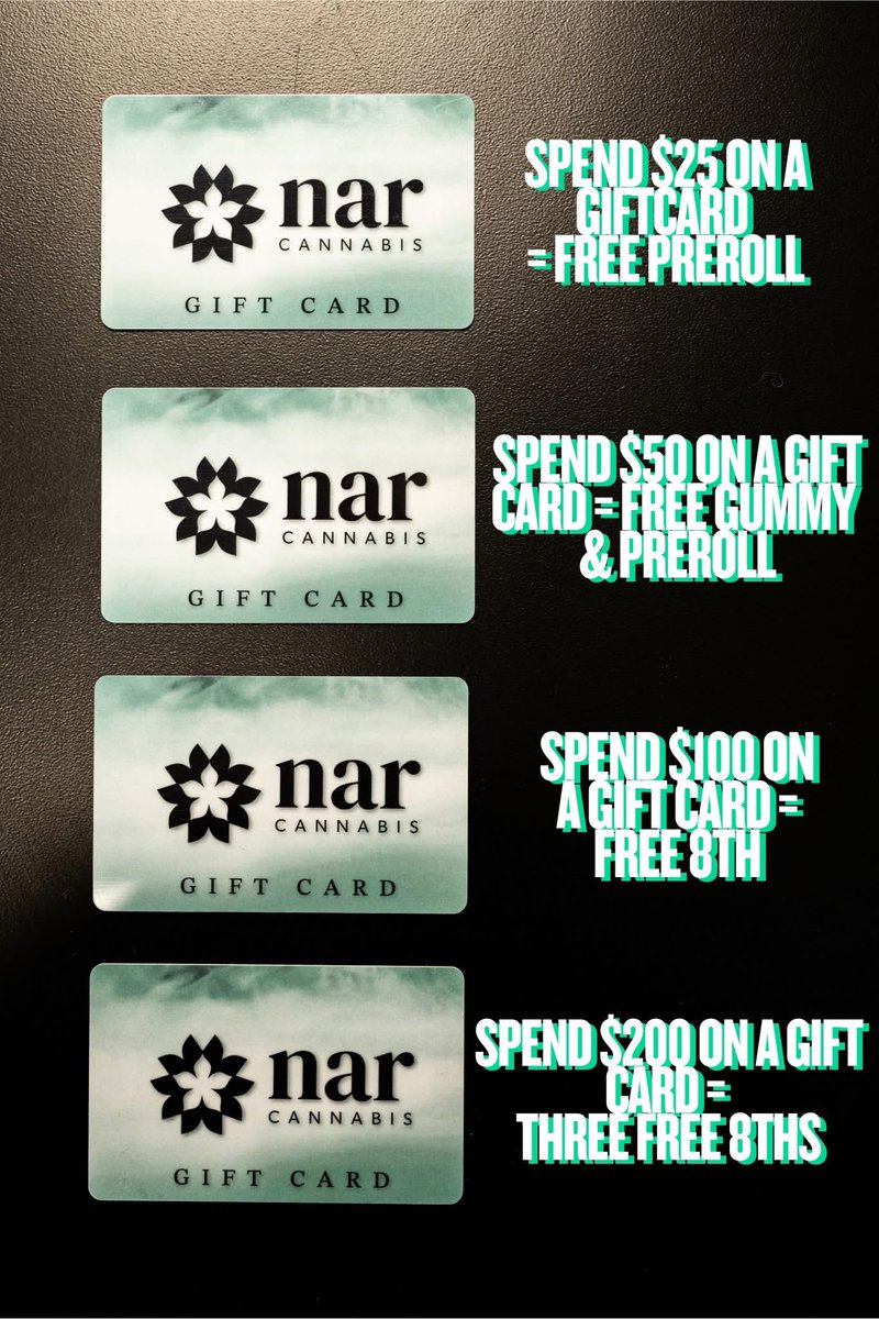 A gift for you…a gift for them. Now that’s dope! 🎁🌿