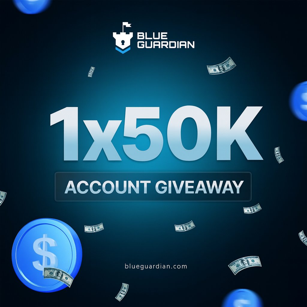Giveaway ⚡️

1x50k Account

Rules:

✅ Follow - <a href="/CRT_GIRLL/">CRT GIRL</a> <a href="/BlueGuardiancom/">Blue Guardian</a> , <a href="/GuardianFutures/">Blue Guardian Futures</a> , <a href="/GuardianTvLive/">GuardianTV</a> , 
Turn on the notification

✅ Like &amp; Retweet this post

✅ Tag 3 friends