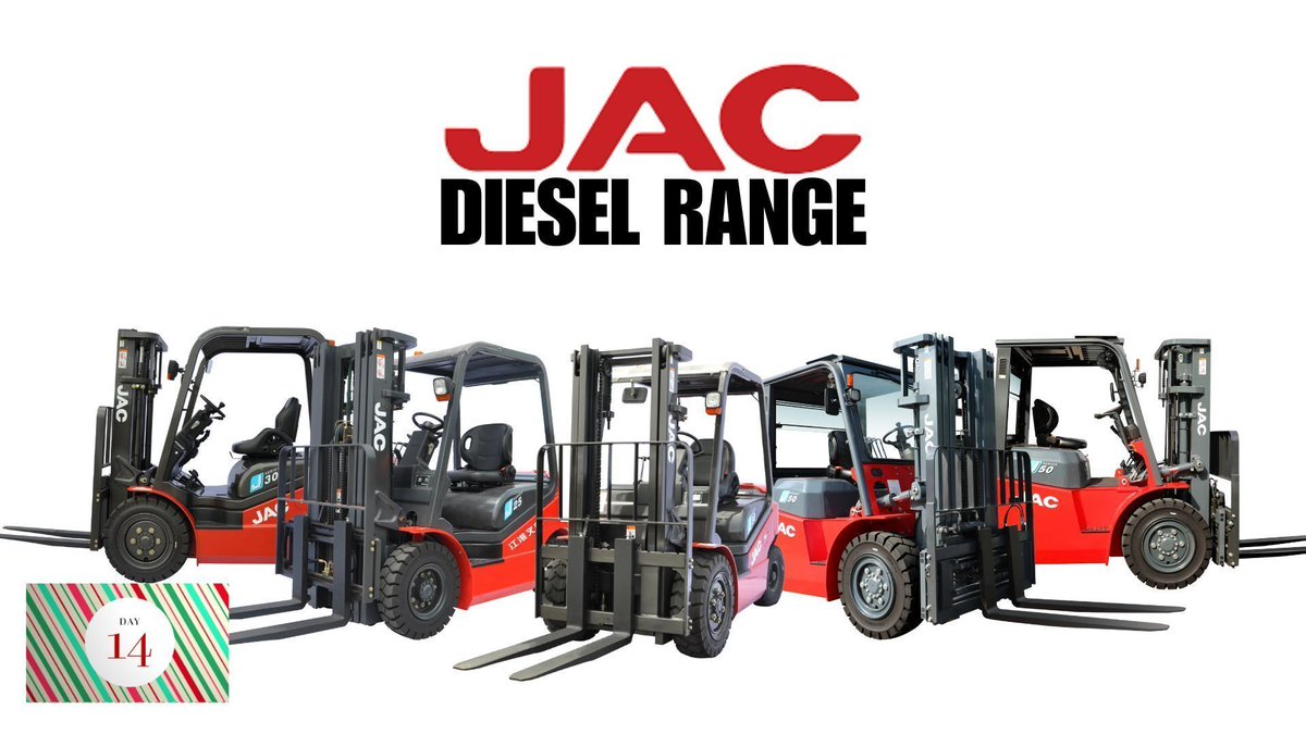 Day 14: Our JAC diesel forklifts are built for the cold, tough, outdoor jobs and we have a wide range available!

📞 Call us: 08444 99 44 99
📧 Email: sales@contractplant.com 

#JACForklifts #DieselForklift #Forklift