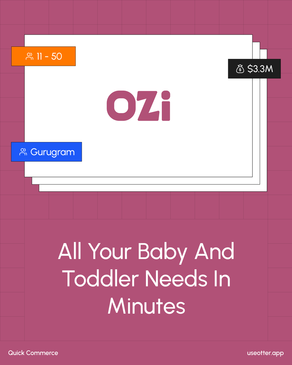 useotter_'s tweet photo. Diapers at midnight? 
Milk at meltdown o’clock? 😵‍💫
OZi has your back. 💘
All baby &amp; toddler essentials, delivered in minutes. Hiring status + team info on Otter: https://t.co/6sM8et4V5h 

#Parents #StartupLife #intern #hiring https://t.co/fDo6GWhA4Z
