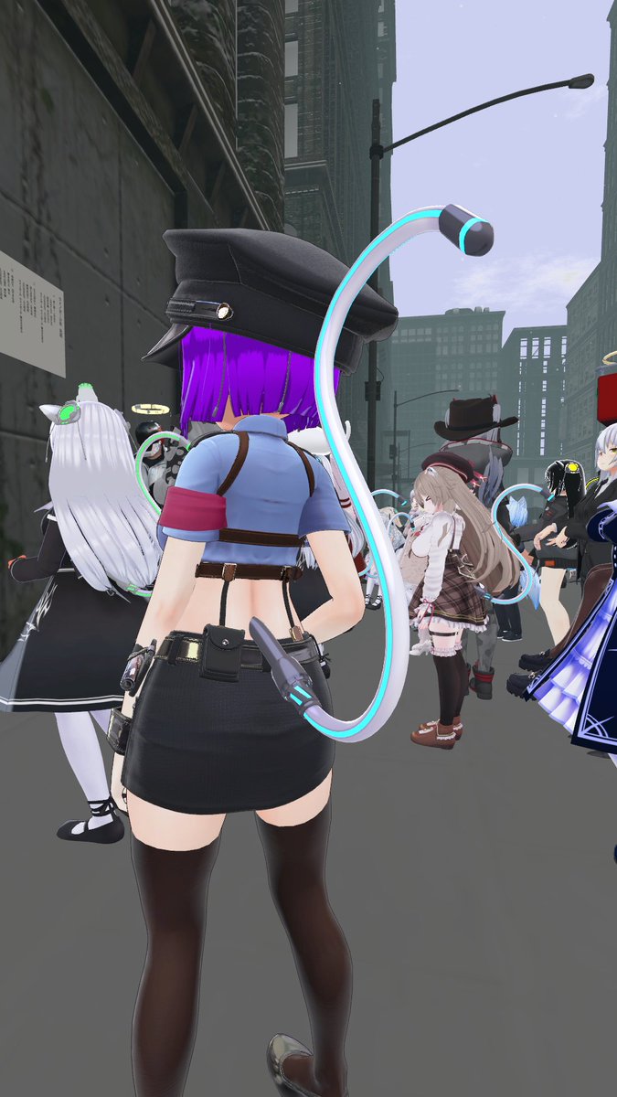 冬の街に遊びに行ってきました（ライ亡集会）
紫ちゃんのしっぽがすきなのに描き忘れたの悲！！
中のお姉さんとも少し会話出来て嬉しかったです。
ますきゃ界隈は安心安全で危険もいっぱいです。