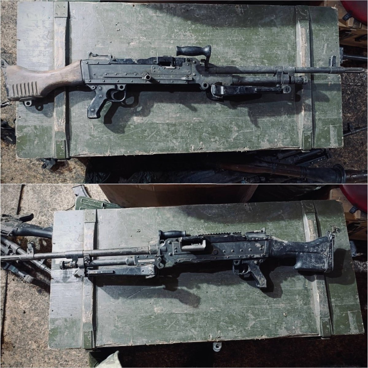 trip_to_valkiri's tweet image. FN MAG GPMG variants captured by advancing Russian Units in Donetsk Oblast, December 2025.