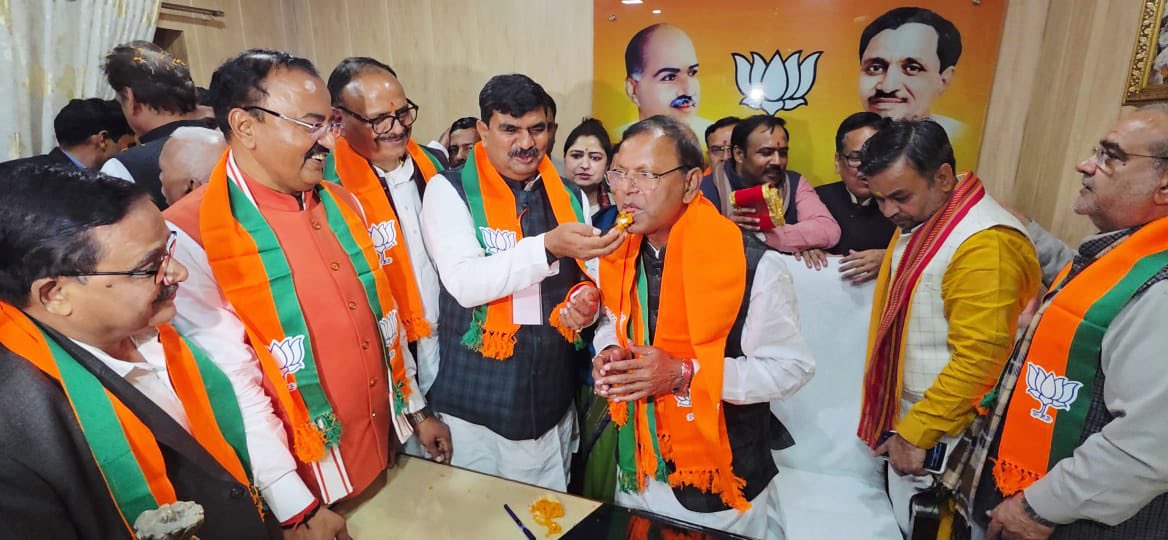 idharampalsingh's tweet photo. आज संगठन पर्व में प्रदेश अध्यक्ष एवं राष्ट्रीय परिषद सदस्य निर्वाचन समारोह में नव नियुक्त प्रदेश अध्यक्ष माननीय श्री पंकज चौधरी जी का भव्य स्वागत कार्यक्रम आयोजित किया गया, आपको नए दायित्व की बहुत-बहुत बधाई एवं शुभकामनाएं I https://t.co/BoFlounbl2
