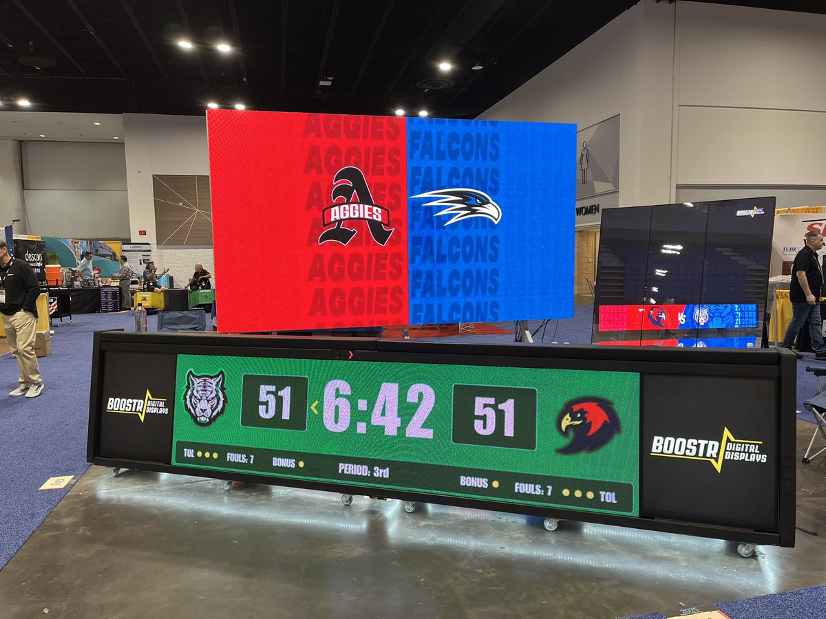 BoostrDisplayFL's tweet image. 2025 NIAAA Conference in Tampa. Stop by Booth #1835 and check out our LED System! 
@BoostrDisplays @bmarinakjr