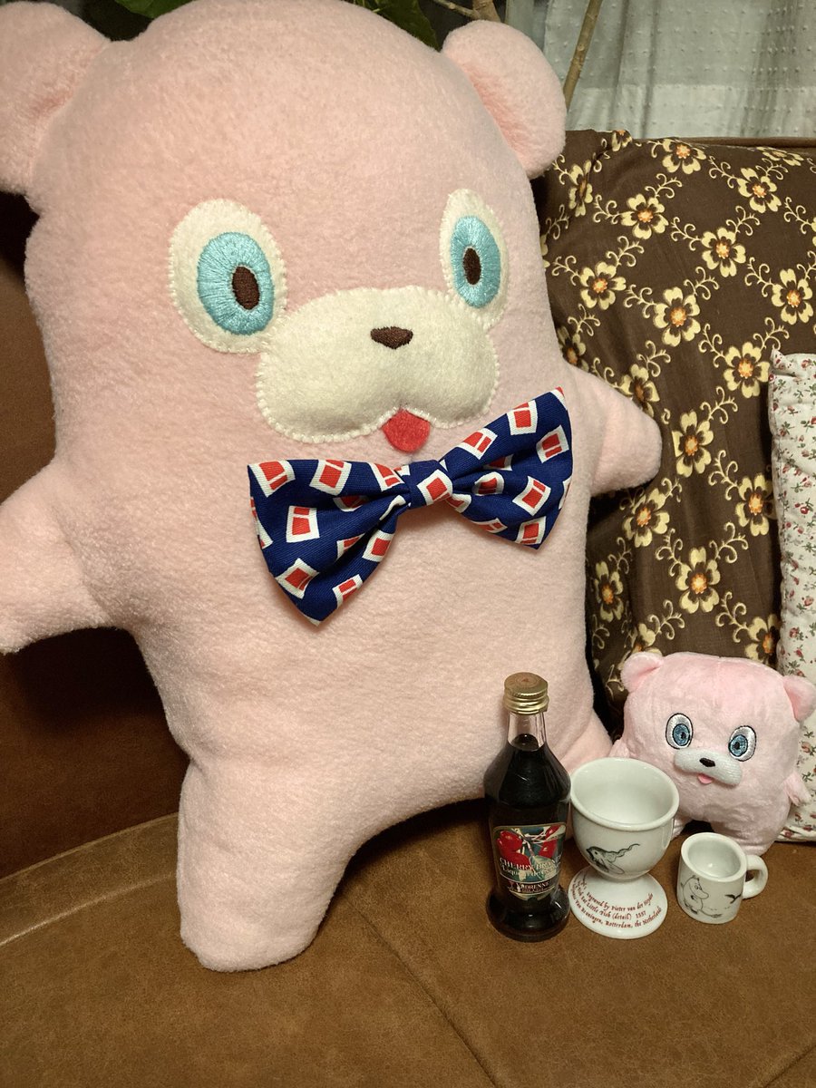 るんちゃんさま 大フェルナンドもお家に帰って来ました。おつかれさま。さくらんぼのお