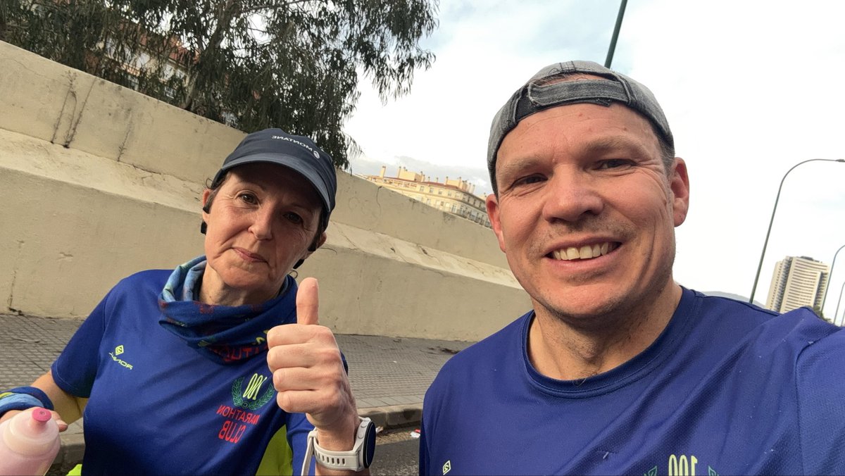 Marathon #528 done in Malaga 🏃‍♂️🏃‍♂️✌️✌️