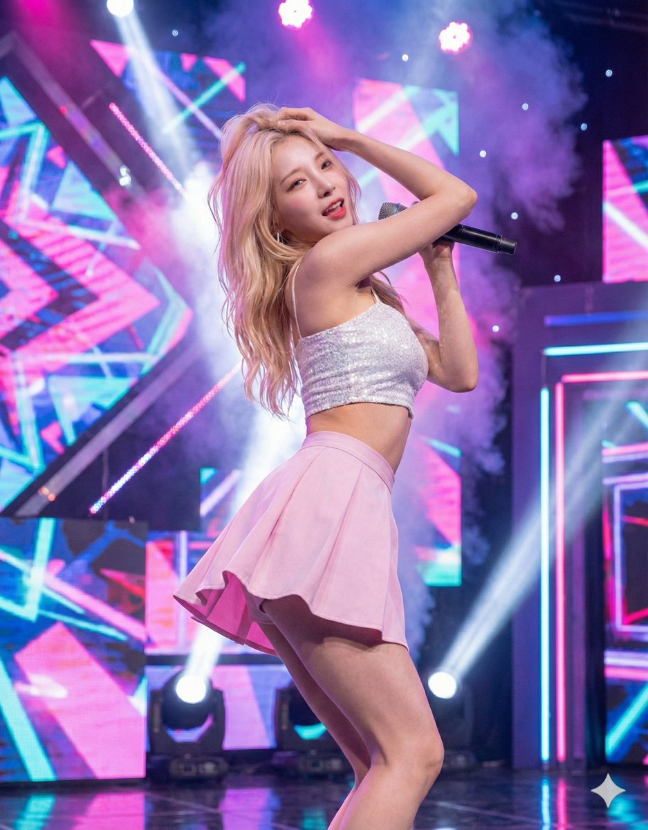 K-Pop Idol Stage Portrait — example 2