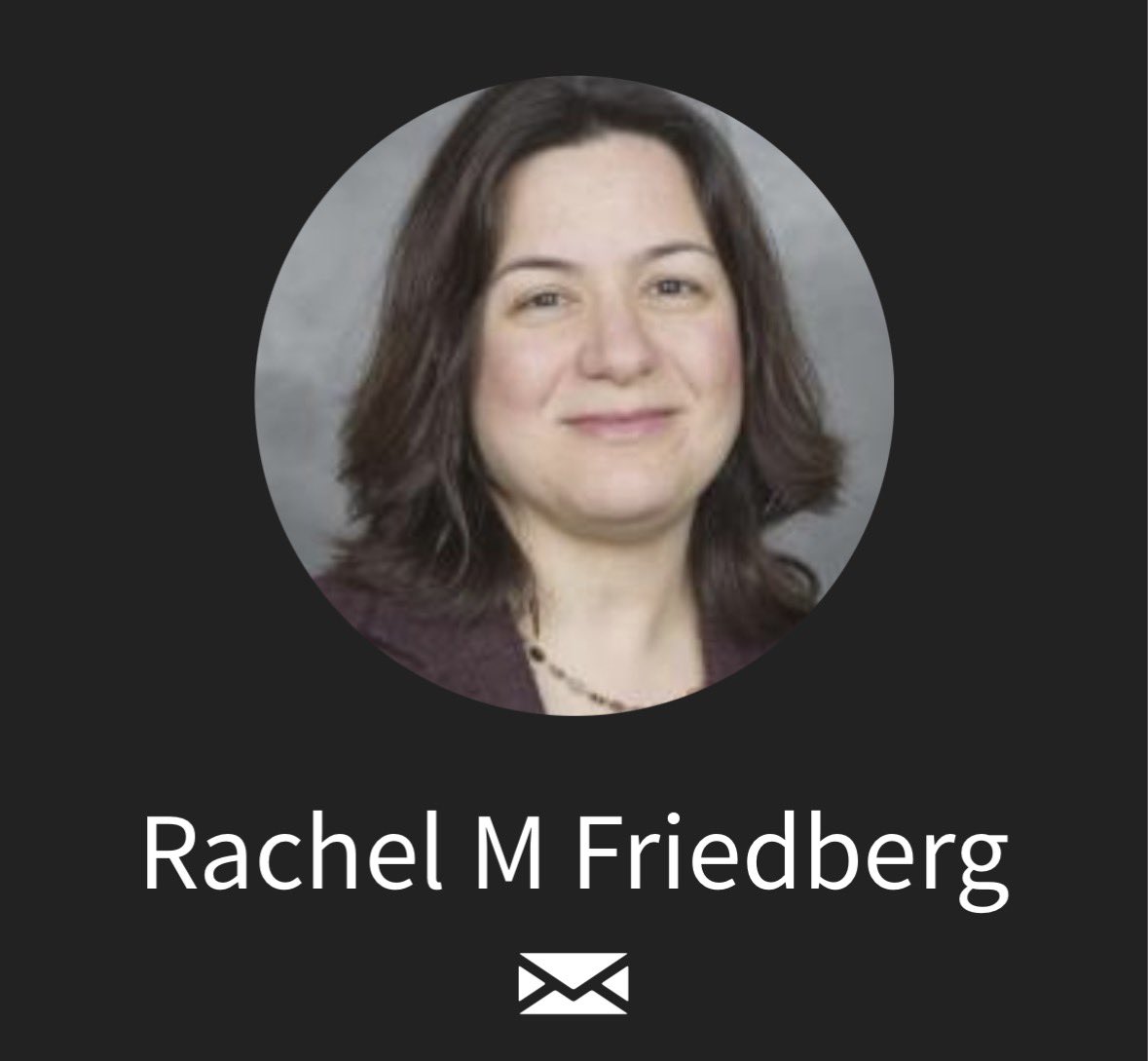 ginamilan_'s tweet photo. Rachel Friedberg, the Brown University professor whose classroom was targeted, was Jewish and taught Judaic studies. 

She wasn’t present during the shooting.

This was a blatant, targeted attack. https://t.co/KKnf2KUSw8