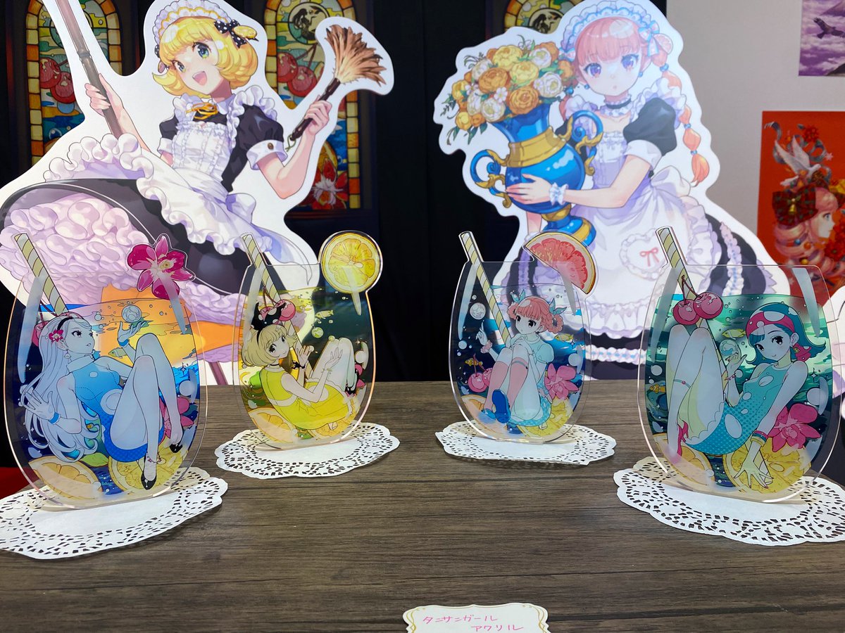 ERIMO さんの展示2回目！ タンサンガールのアクリル見に行ってきた