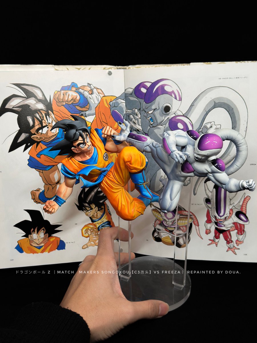 宿敌之战 🖌️ #ドラゴンボール #リペイント