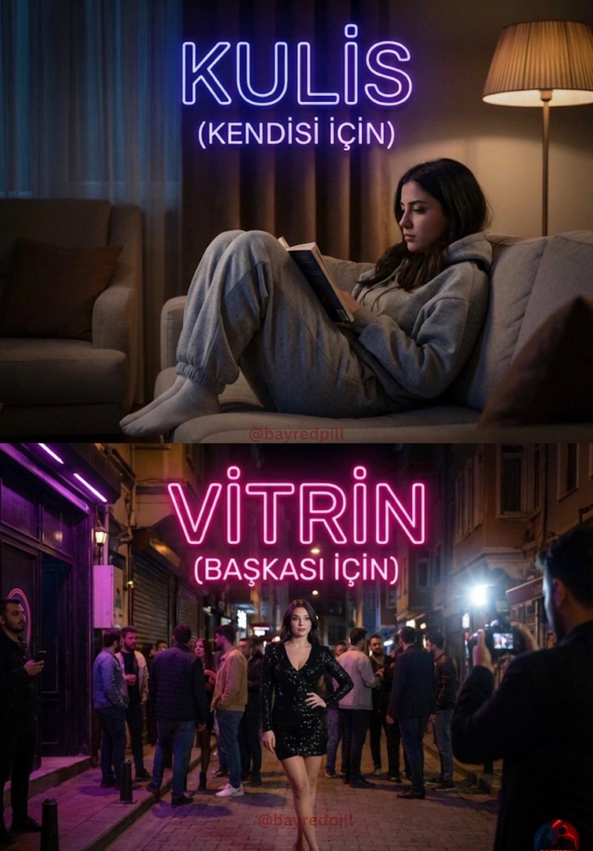 Kadınların en büyük yalanı: "Ben kendim için açık giyiniyorum.

Bize sattıkları o modern masal şu: "Erkekler baksın diye değil, ben böyle rahat ettiğim için, kendimi sevdiğim için açılıp