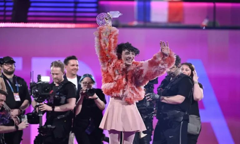 El artista suizo #Nemo, ganador de Eurovisión 2024, devolvió el trofeo obtenido en el certamen como acto de protesta ante la confirmación de la participación de #Israel en la próxima edición del concurso.  #Radio580