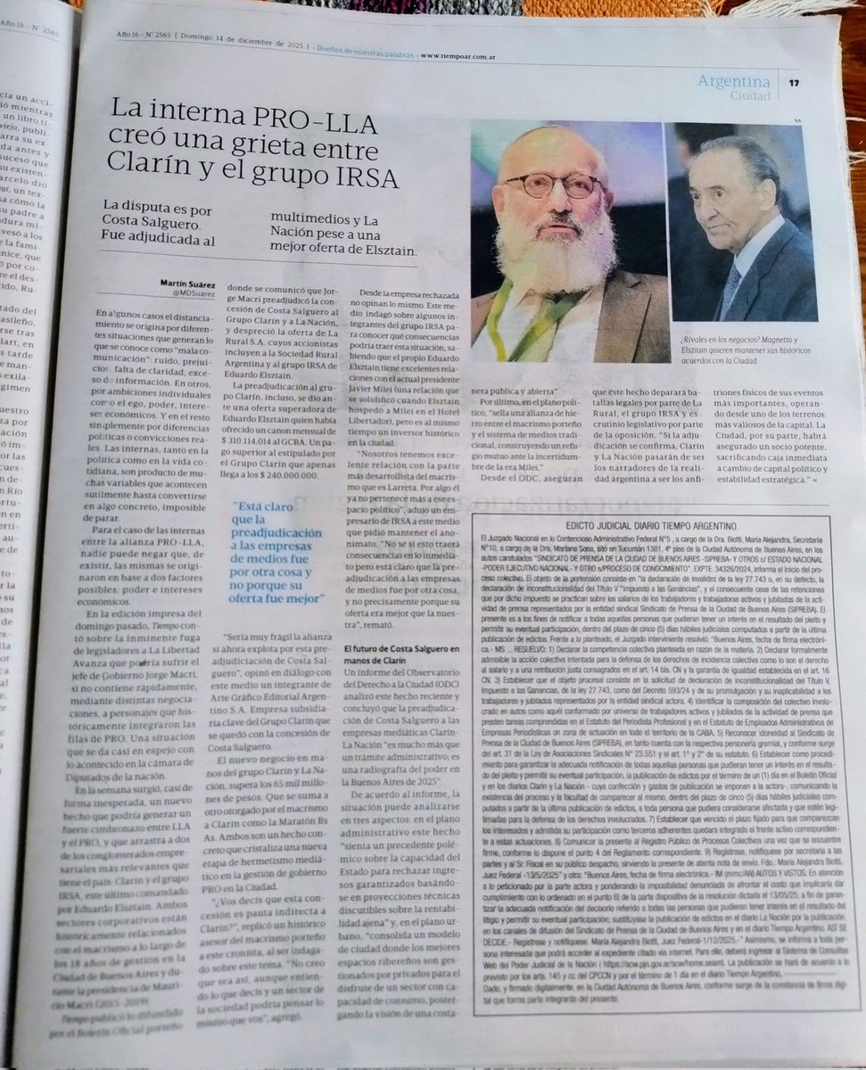 El contenido periodístico dejó de ser una prioridad para los grupos de medios de comunicación. Esta nota de <a href="/MDSuarez/">Martín Suárez</a> en <a href="/tiempoarg/">Tiempo Argentino</a> aporta más evidencia a un proceso que lleva varios años ya: