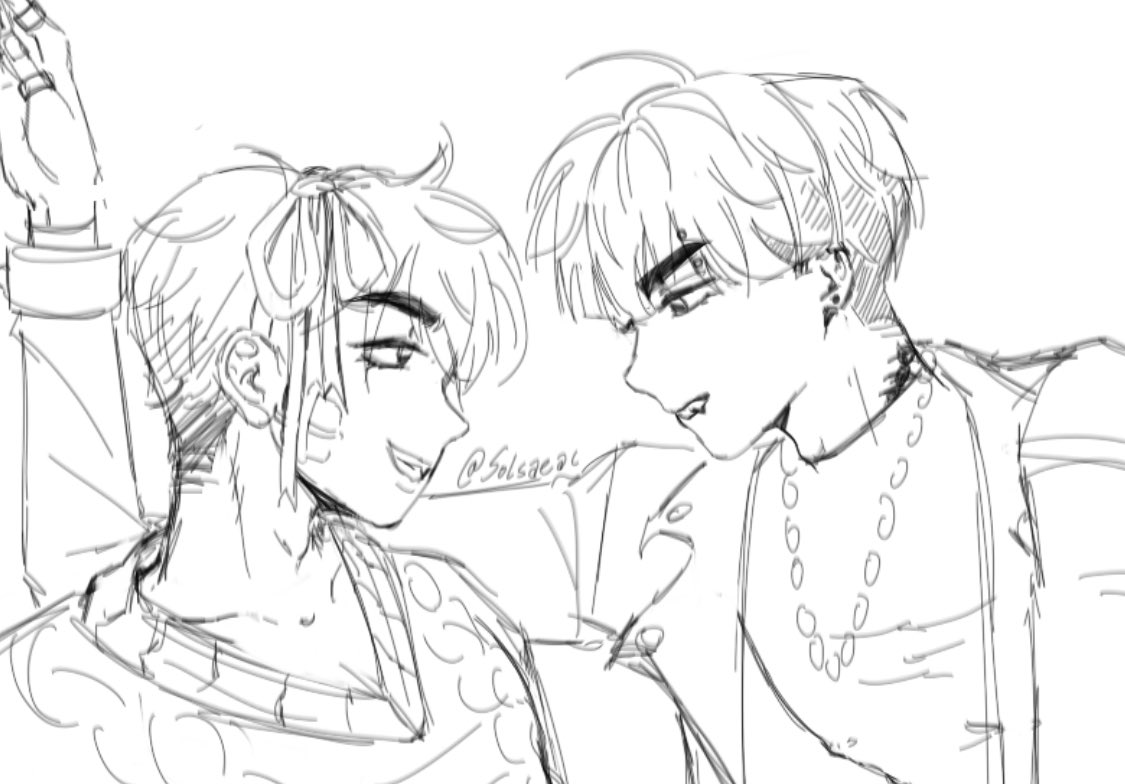 solsaeac's tweet image. im brewing some ivancest🤔🤔🤔💭