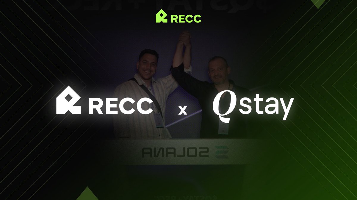 RECC x QSTAY is bigger than you think…

For those who don’t know, <a href="/StayQstayCom/">Qstay</a> is a hospitality technology platform powering premium short-term rental operators at scale. Think of it as a Dubai based “Airbnb” moving on chain.

Qstay has hosted 100,000+ guests across 300+