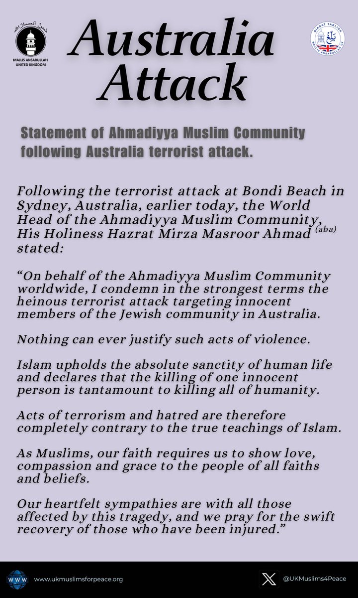 UKMuslimsforPeace (@ukmuslims4peace) on Twitter photo 