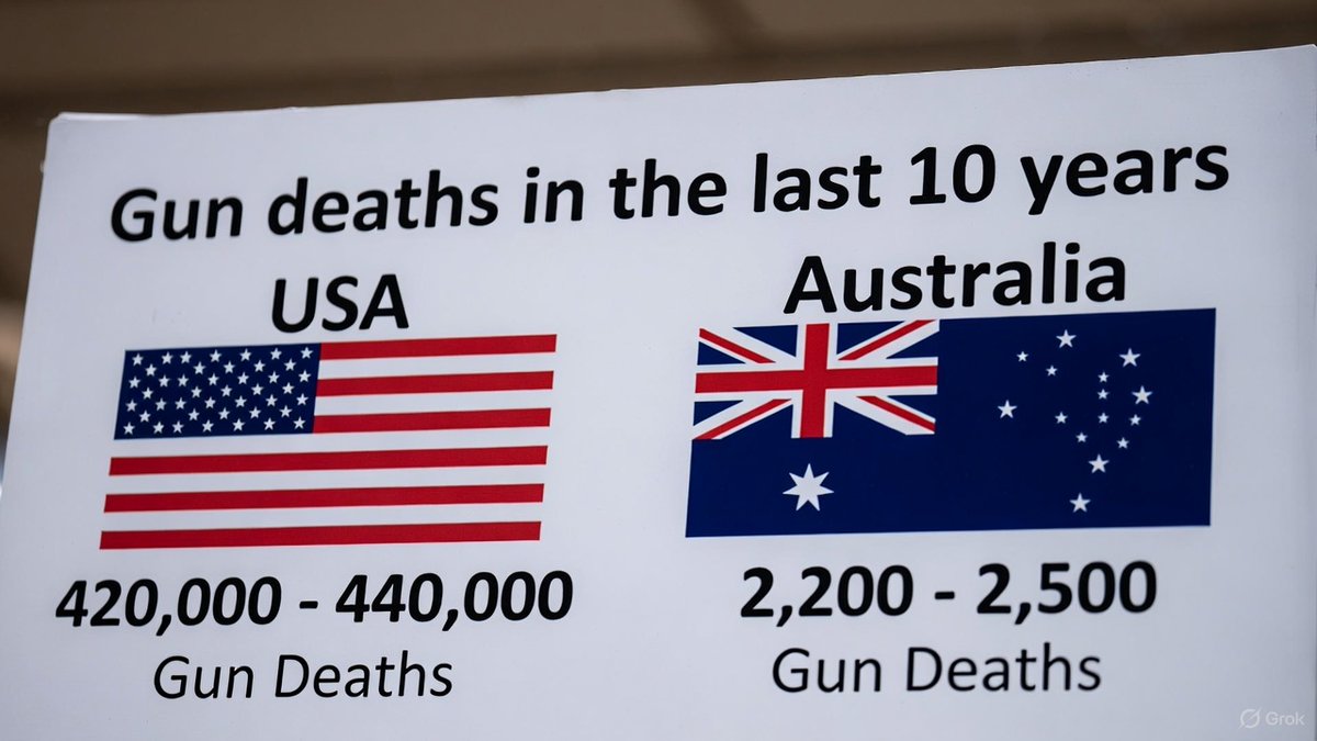<a href="/RealDonKeith/">Don Keith</a> MAGA moron thinks he can lecture other countries about gun control.

The USA had 200 times (!) as many deaths from firearms between 2015 and 2024.