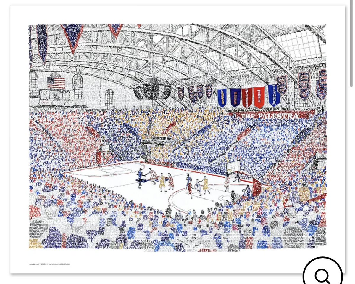 12 Days of Hoopsmas: Day 2!

I’m giving away random college basketball gifts every day until Christmas.

Up next, this hand drawn word art of The Palestra!

All you have to do is RT to enter. Good luck!