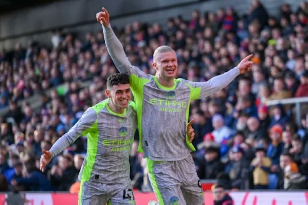 مانشستر سيتي يُسقط بالاس.. ويضغط على أرسنال. للاطلاع على 