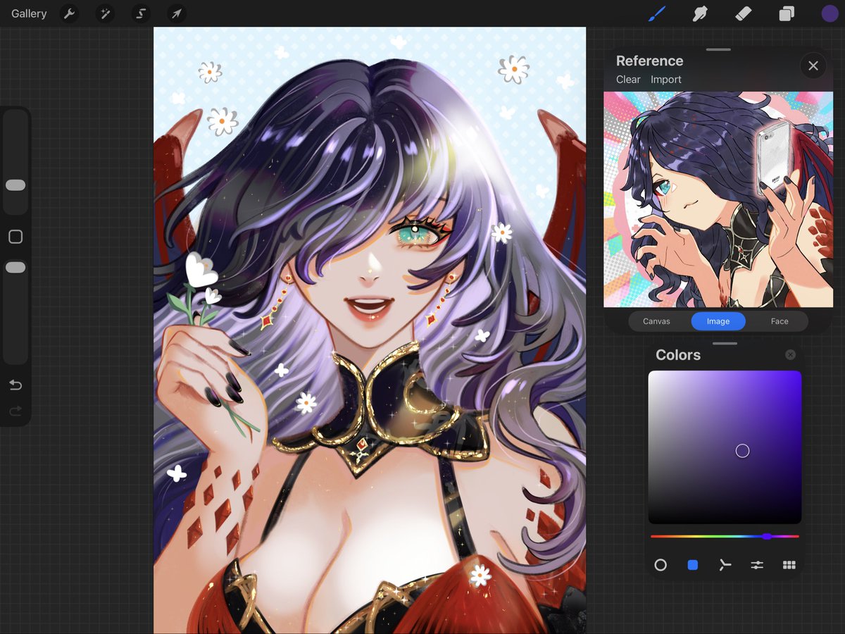 Commission for <a href="/Vanaric/">Vanaric</a> 💜💙 Thank you again 🙏🙇‍♀️