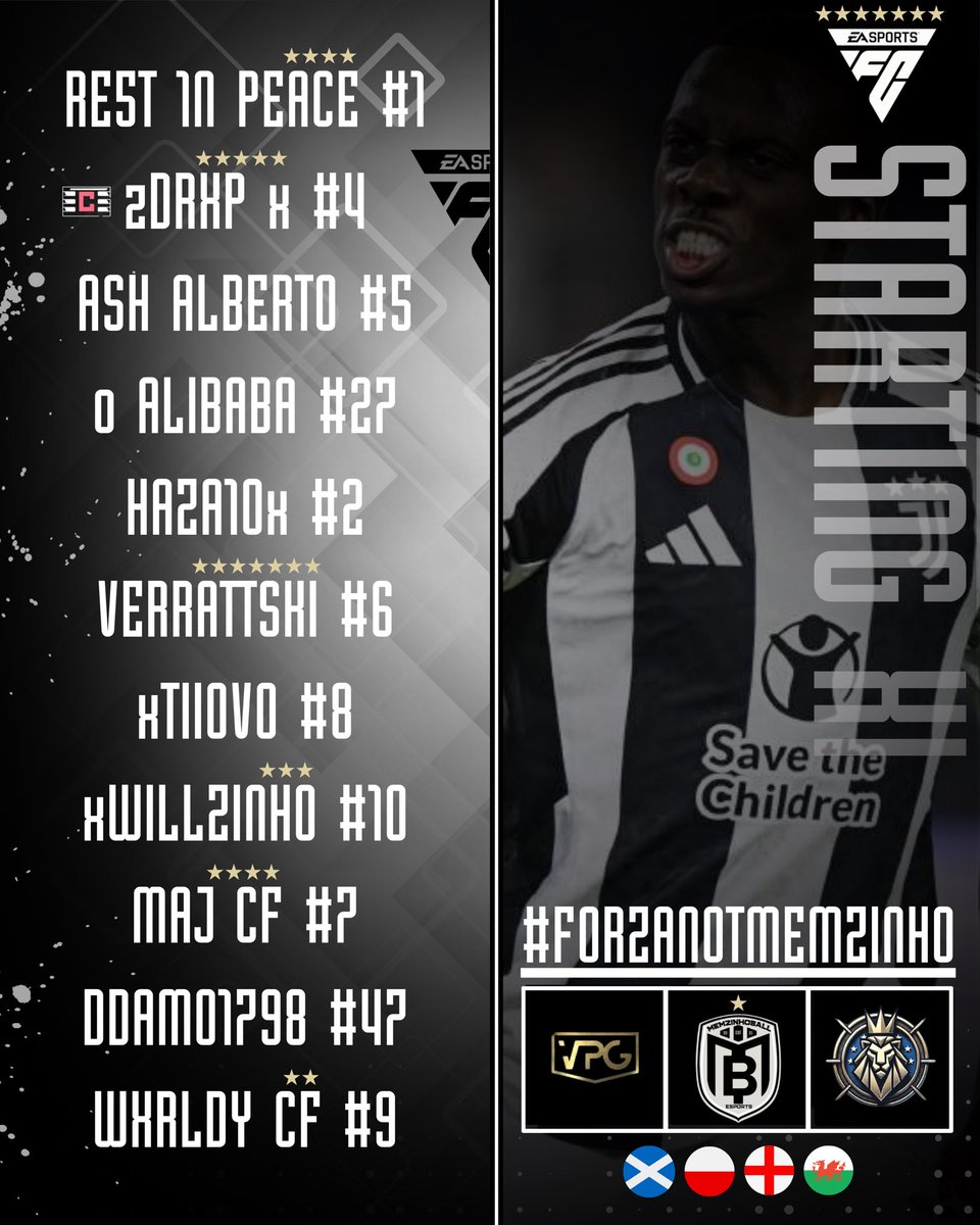 MemzinhoBallEU's tweet photo. 📍 I @OfficialVPG 
🏆 I @BRFCHub Super League 
👾 I https://t.co/n8SW7Kz3Lf
📅 I 14.12.2025
⌚️ I 20:00PM UK

#ForzaMemzinho 🖤🤍 https://t.co/Q6vkx7pjqY