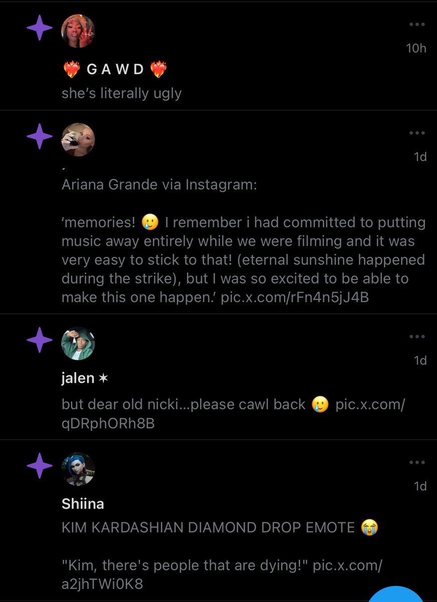 yk your account is dead when you see these notifications 😭