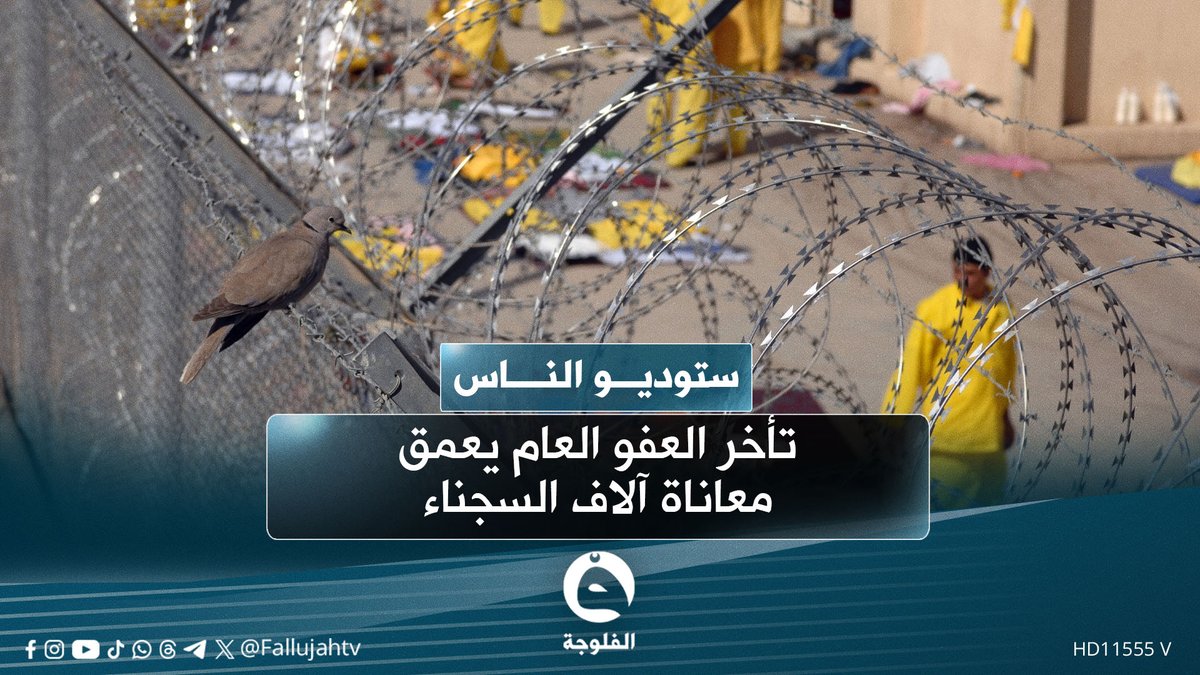 تأخر العفو العام يعمق معاناة آلاف السجناء في العراق | تقرير: براء كنعان #ستوديو_الناس 