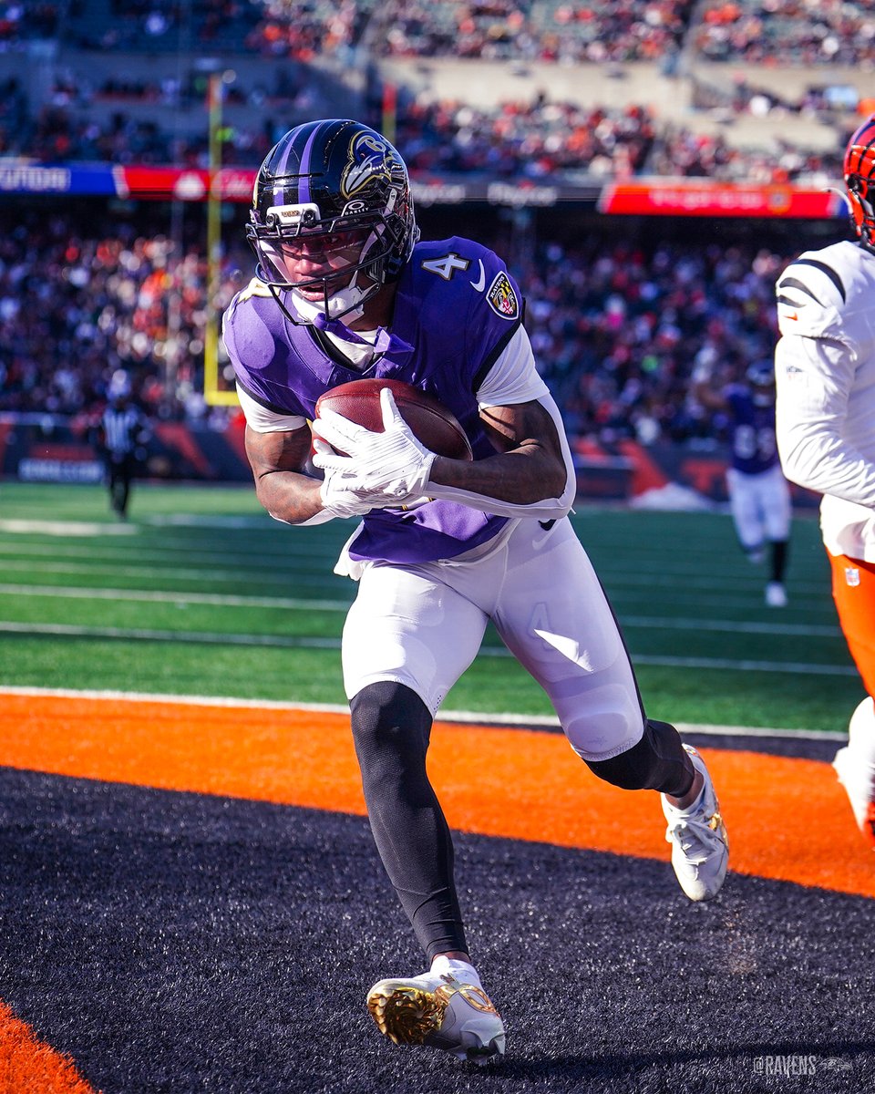 Ravens's tweet image. 4⃣

@ZayFlowers x #ProBowlVote