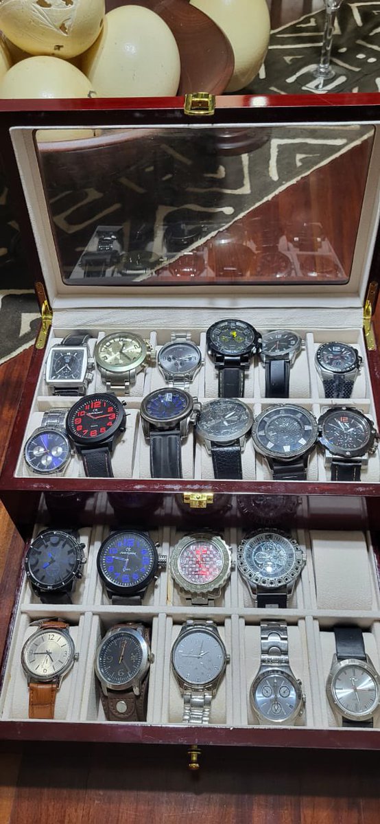 I do not just collect whisky and buy loads of books, I also love collecting watches. This is a collection I built between 2007 and 2015. The most treasured piece there is a TAG Heuer Monaco, which is in the top left corner.

I paid £2,500 for it in 2004, and today I am told I