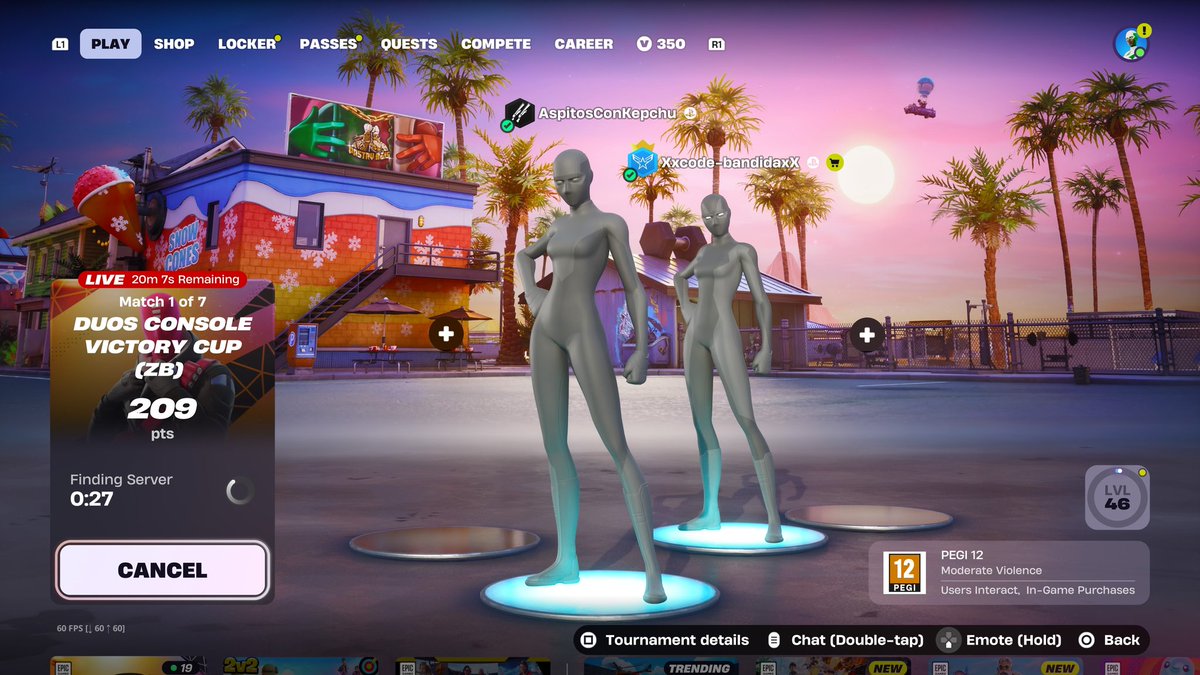 Fileem1x's tweet image. Early qualed vcc console eu w @BandidaDZN 
Still F/A