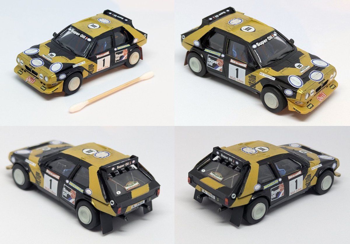 Built a 1/43 Lancia S4 from Heller over the past week. A surprisingly nice little kit to make, planning on making an appropriate little diorama for it soon