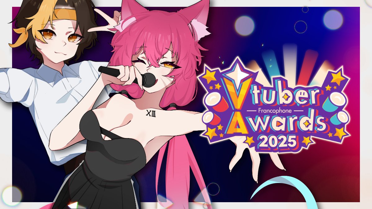 La cérémonie des VTuber Awards Francophone commence maintenant !! 🌟

twitch.tv/katchanvt