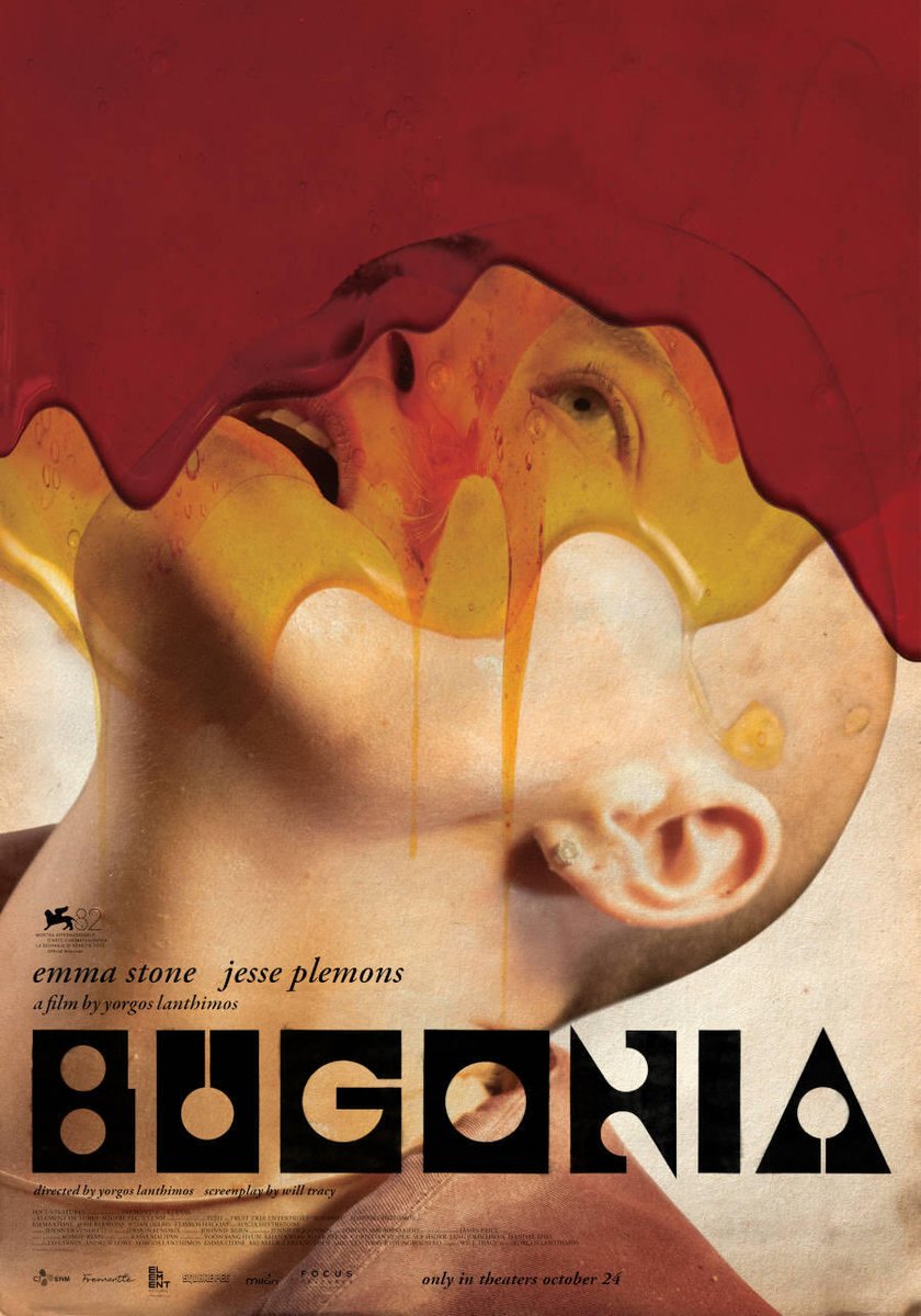 AXJ_4's tweet image. Tonight’s film: “Bugonia” 🎥🥂
