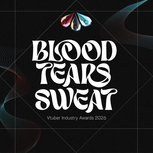 This year's theme: Blood, Tears, &amp; Sweat that goes into making Vtubers shine! (+ it also abbreviates to BTS!)