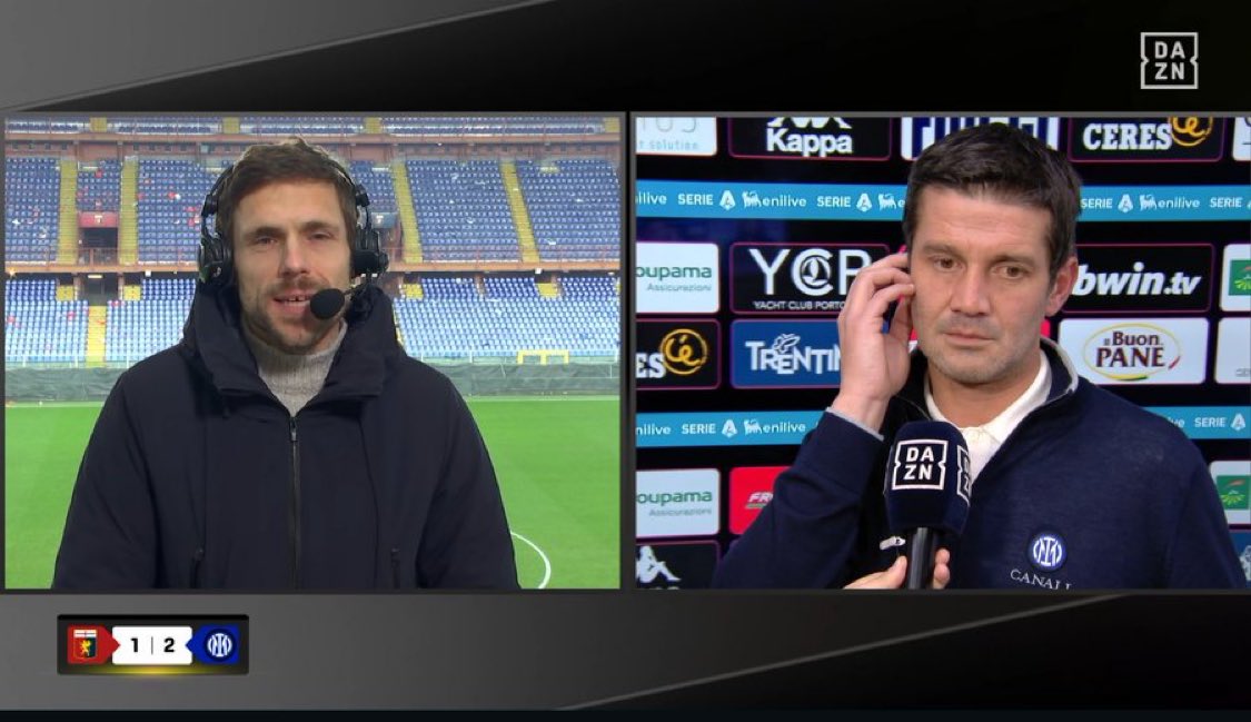 كيفو:

"نحن نتقبل كل ما يُقال عنا، لكننا ندرك جيدًا ما الذي نقوم به وما الذي نريد تحقيقه. نحن دائمًا في الواجهة رغم كل ما يُقال. ونعرف تمامًا كم أن الإنتر محبوب في أرجاء إيطاليا. نحاول القتال ضد كل شيء، ضد كل السلبيات وكل التصنيفات"🔵⚫️