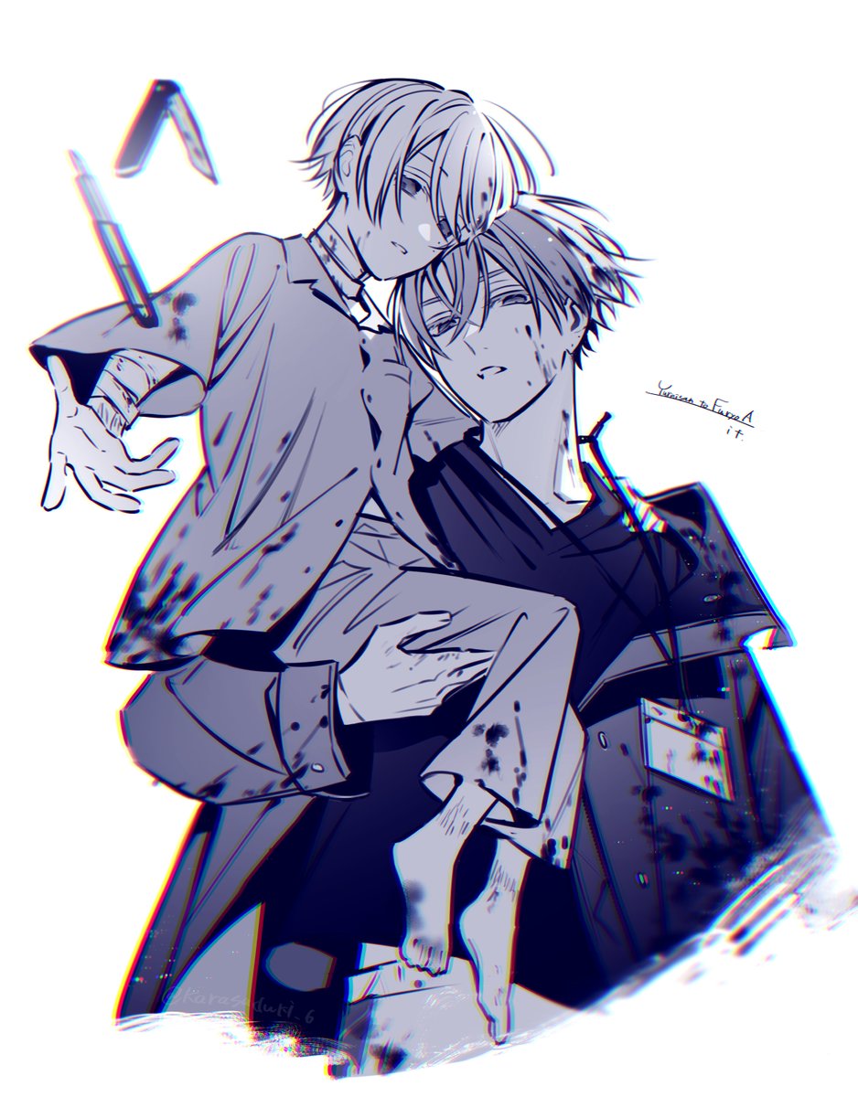 Post by 鴉月ルイ◇幽不A③巻発売中！ on X: #幽不A if