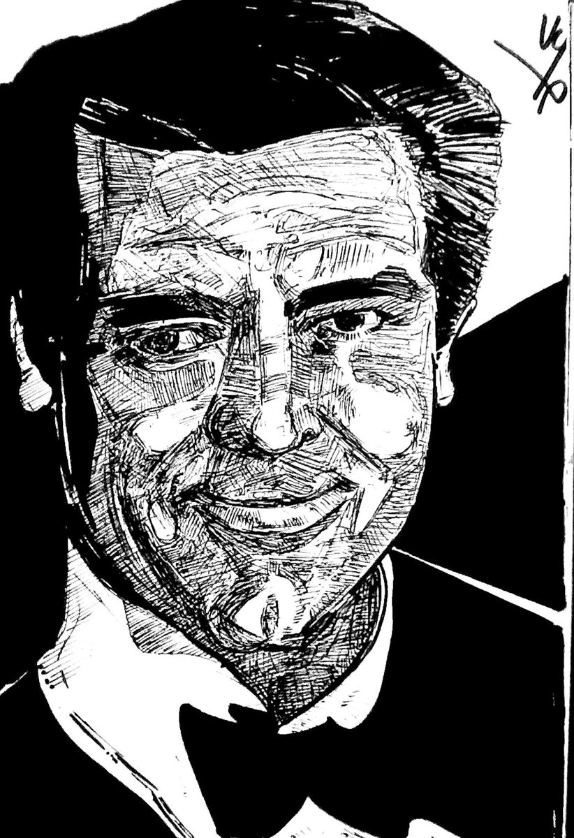 vickyeagerart's tweet photo. Studio work
Gable Vs Grant ๐ฌ
Ink on paper A3 โ
#actors #clarkegable #carygrant #ink #tribute #portrait #drawing #illustrations https://t.co/CiBD9Kybda