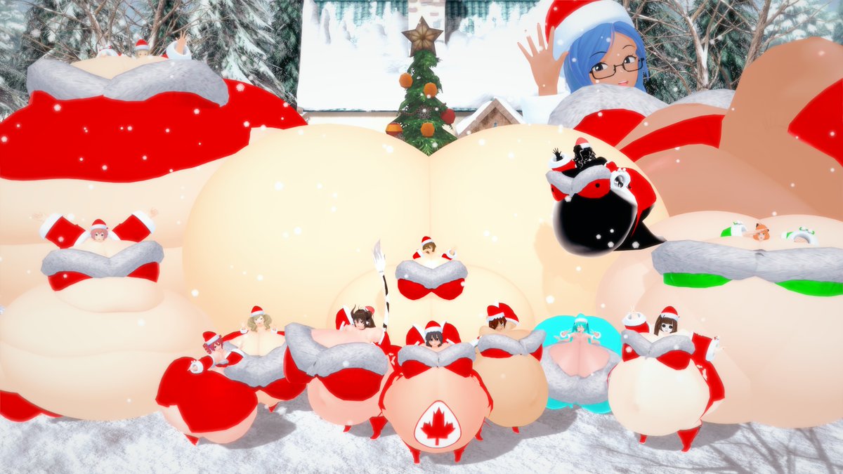 MultiKK2's tweet image. Day 13 of the Christmas Countdown: Gathering Part 1!

The massive pic is here...or rather part 1 is, SIMPLY due to the fact that my PC was struggling.

From left to right: @Juila_Jamia, Me, @LunarSeamoth, @CorpulentCoop, @MidnightSkies89 and @RakuenSoft's Maya! :&amp;gt;