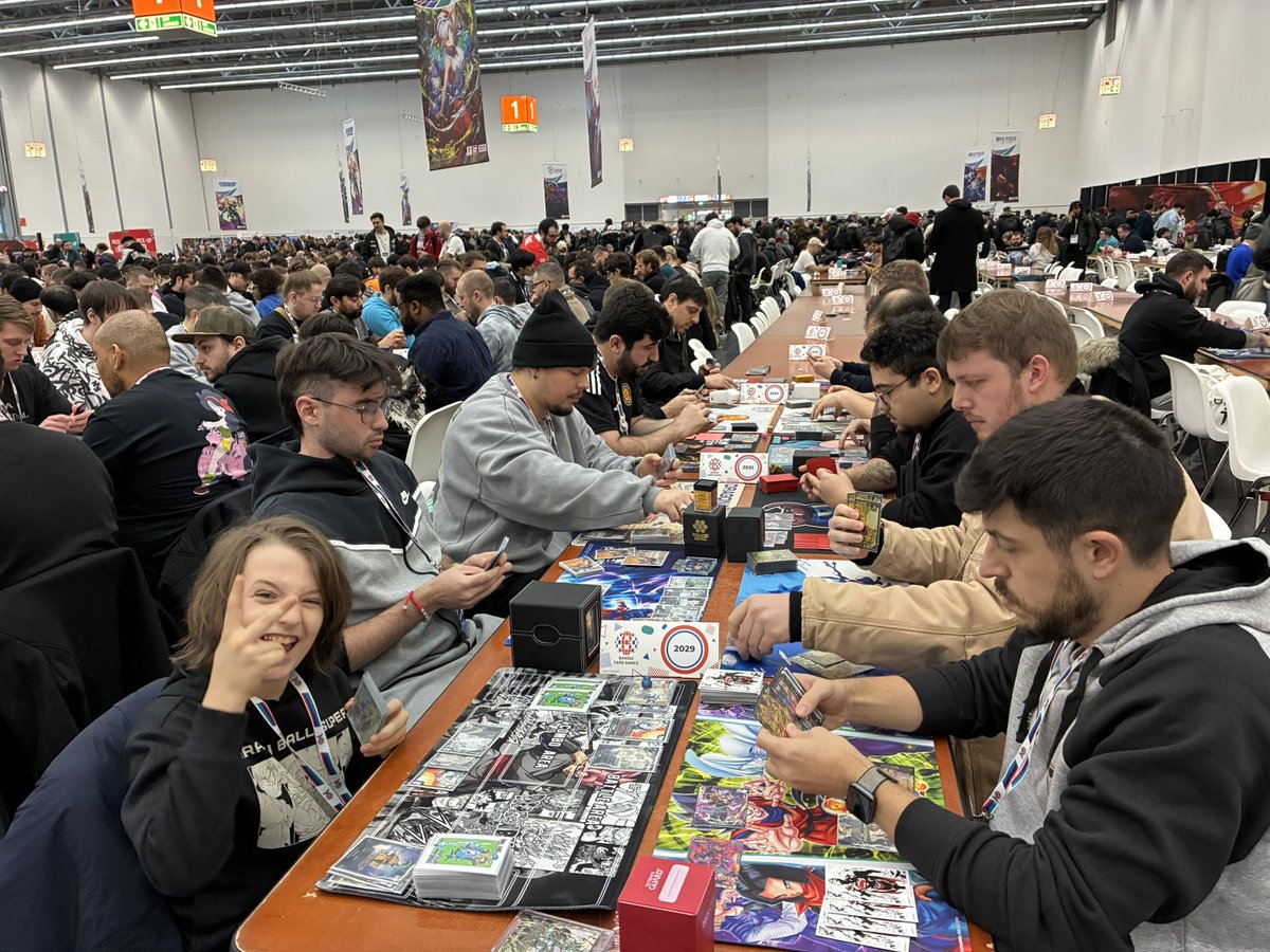 official_BCG_EN's tweet image. [Bandai Card Games Fest 25-26 in Dusseldorf]
This event is officially ended.
We want to send a huge thank you to everyone who joined us!
Please share the memories you made!
We will be sending out push notifications later on BANDAI TCG＋.
Please send us feedback to improve our…