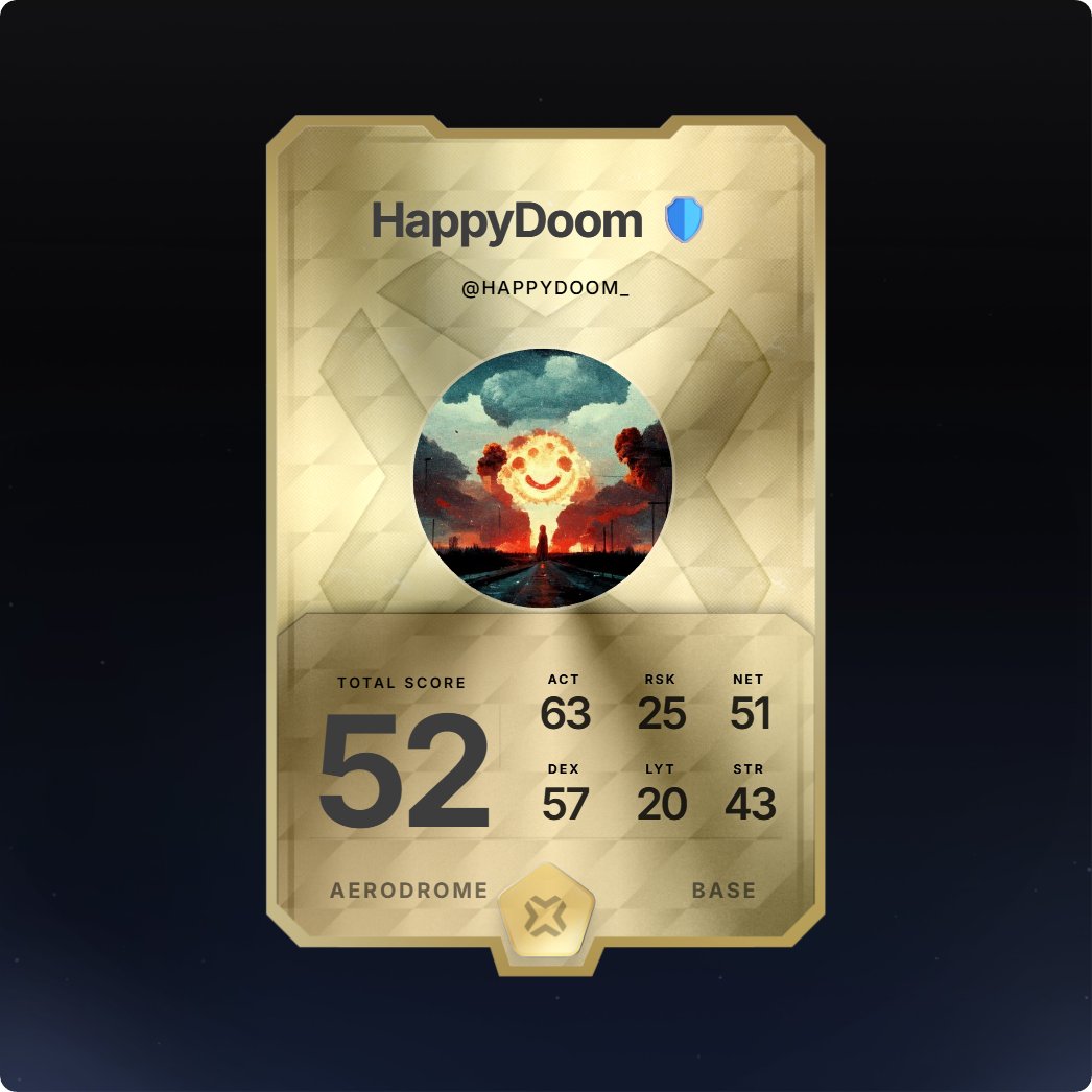 Not a high score but $FUN is what matters