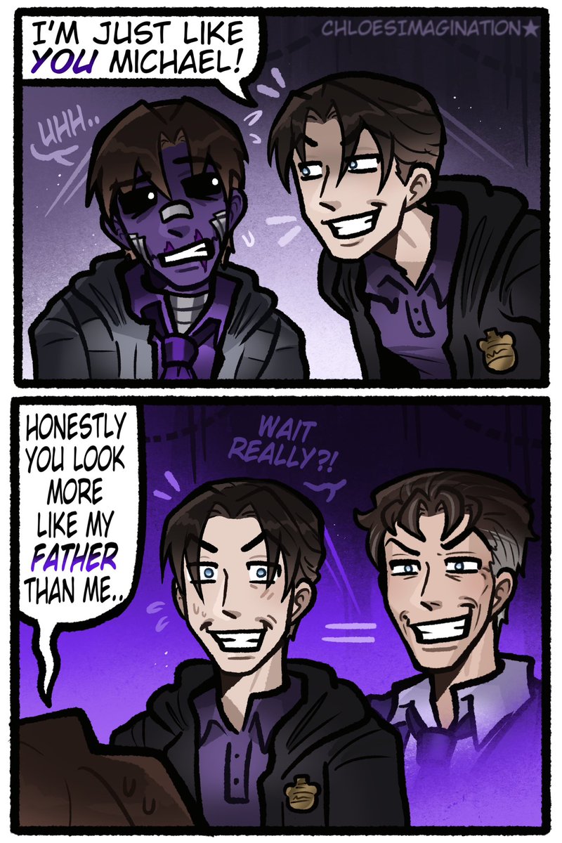 FNAF movie Michael and game Michael moment