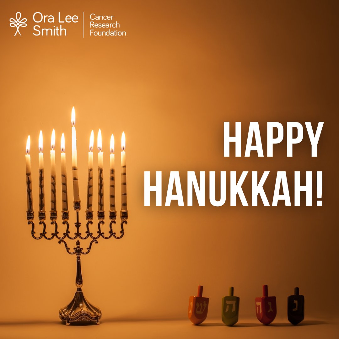As a way to observe Hanukkah, please join the @OraLeeorg in our efforts to eradicate a variety of cancers with our cancer-killing tech. Learn more and donate at OraLee.org.💜
