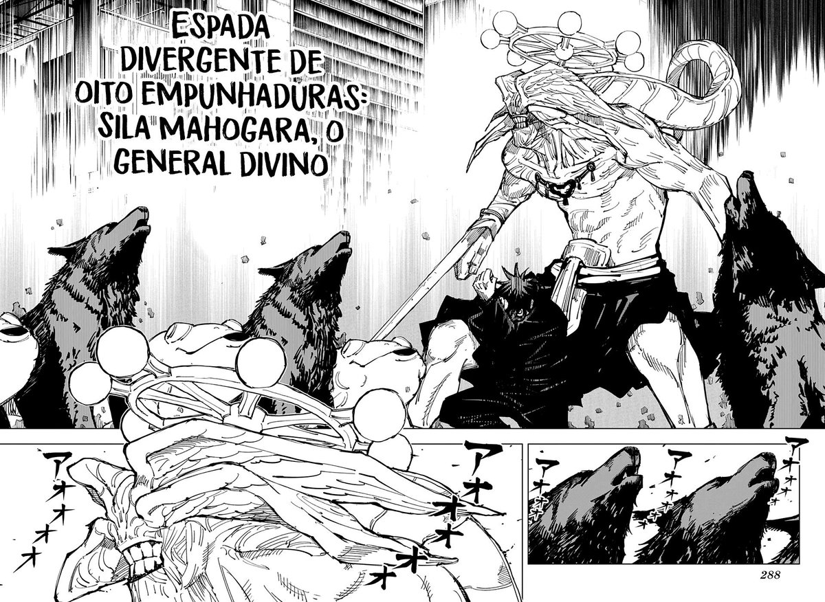 YamatoHaoshoku's tweet photo. Hoje foi o dia de reler o volume 14 do mangá, em que o mahoraga aparece.
Gege gênio demais, foi no mesmo dia em que ele apareceu em Módulo.
#Modulo15 https://t.co/Hty9mqwcwi
