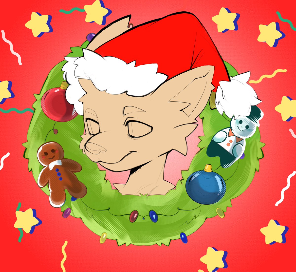 pudding_bat's tweet image. 🎅Wreath Icons!🎅
🎅22 USD Solo Icons
🎅40 USD Couples Icons
This is my second ych! x3 If you're interested, you can write to me via DM.